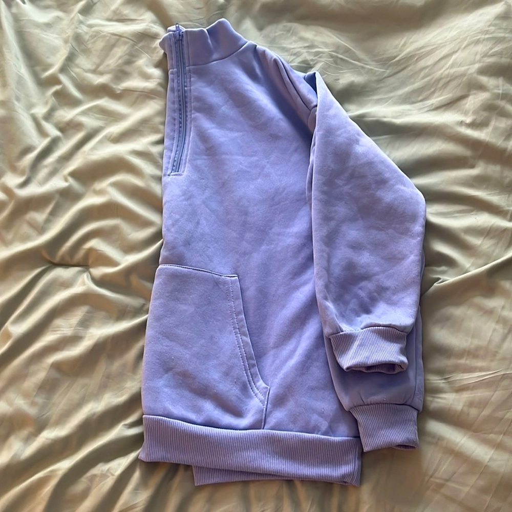 SHEIN pullover periwinkle blue small